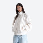 Vintage Stand Collar Bomber Jacket